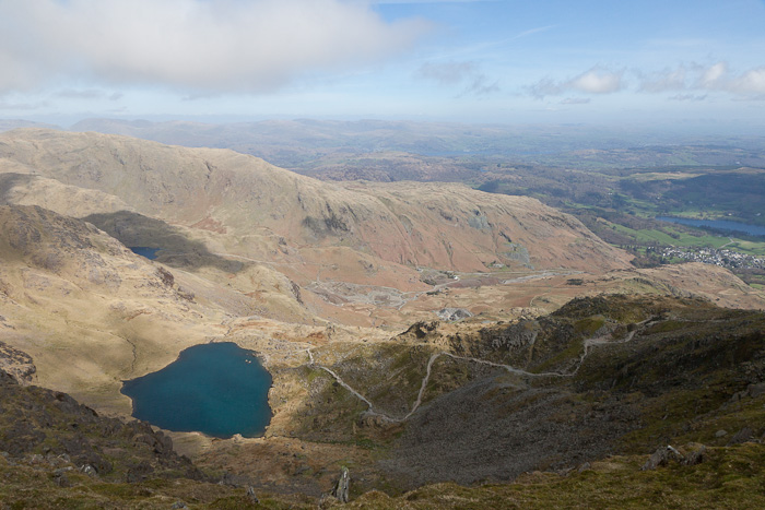Low Water Coniston Old Man photo