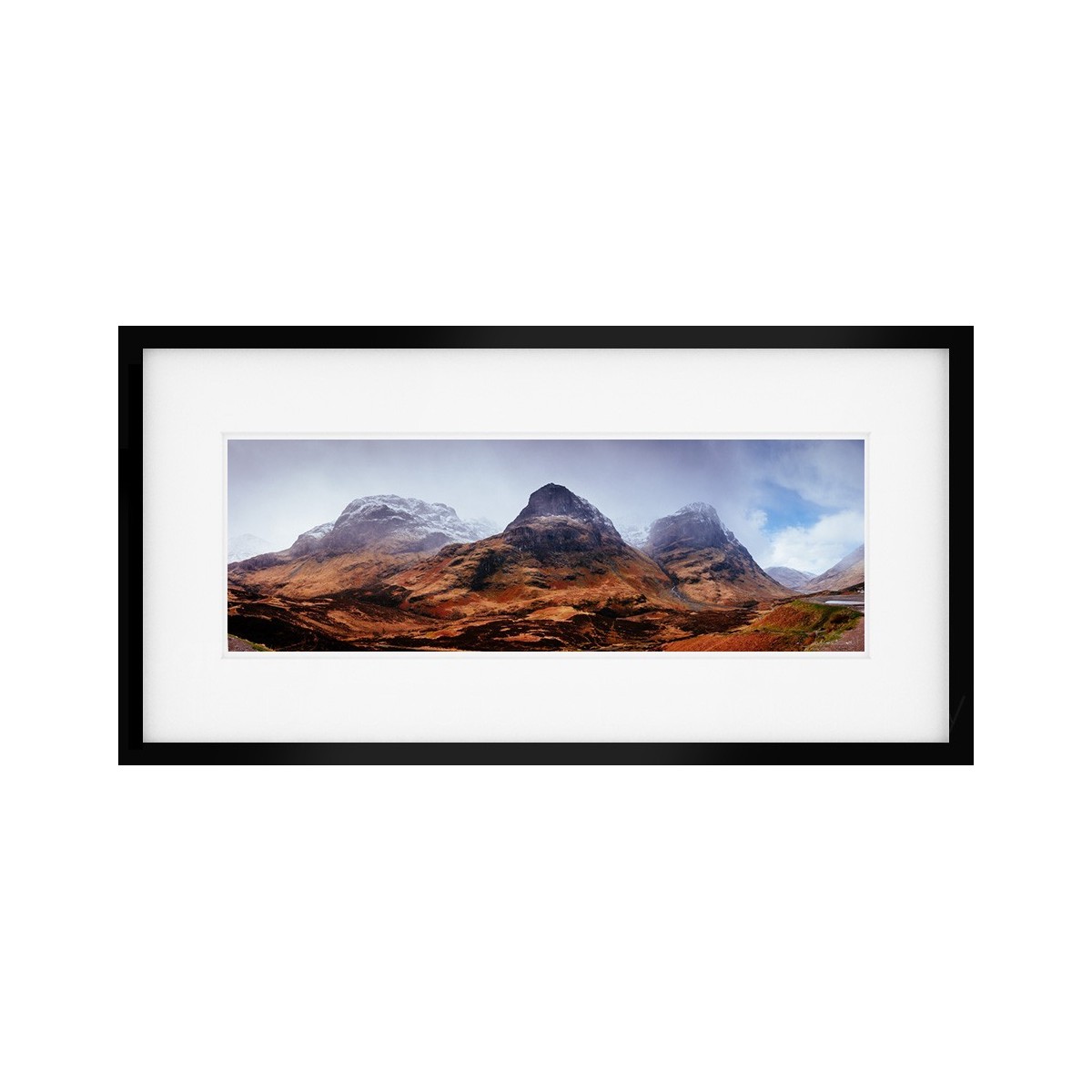 canvas print or black framed print STUNNING Glencoe 7 Glencoe Print 