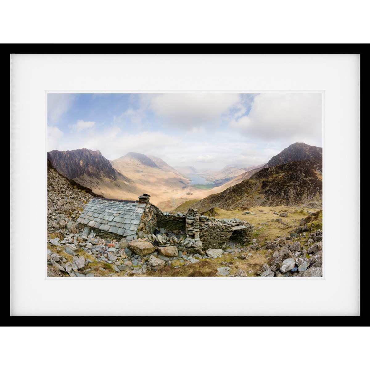 Warnscale Bothy The Retreat Framed print by James Bell