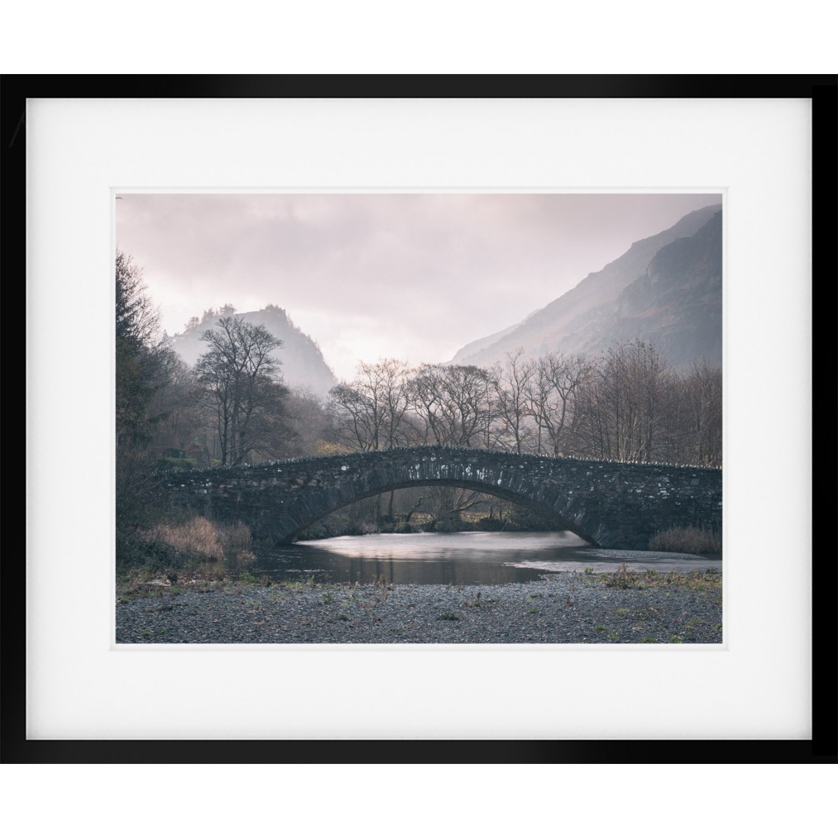 Grange Bridge in Borrowdale framed print
