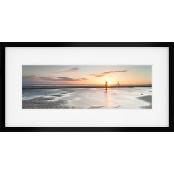 Another Place Sunset Framed print