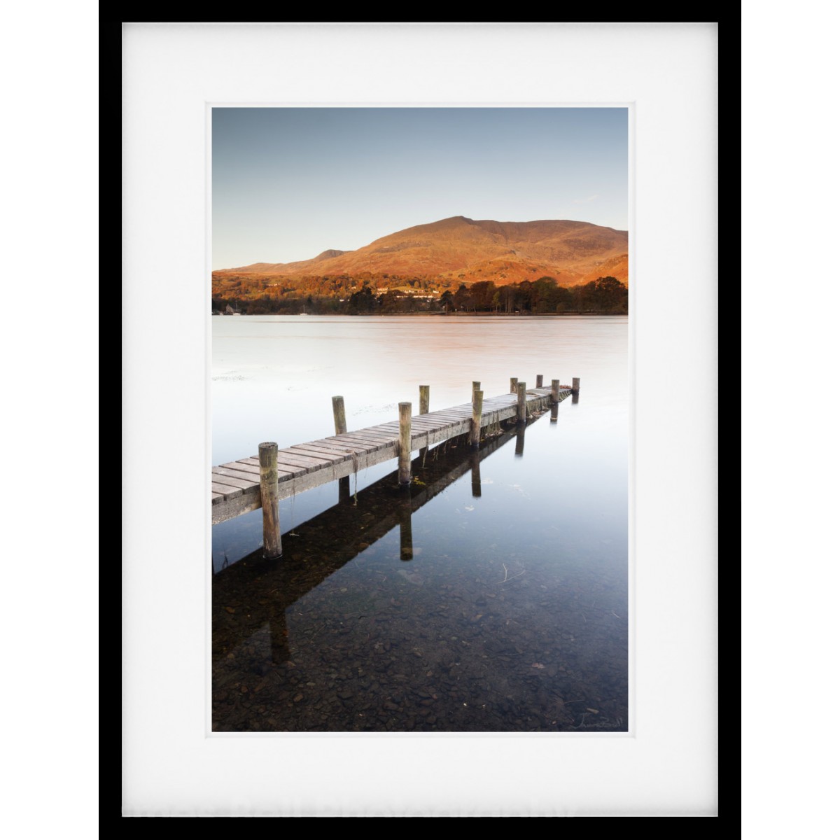 Coniston Contrast Framed print