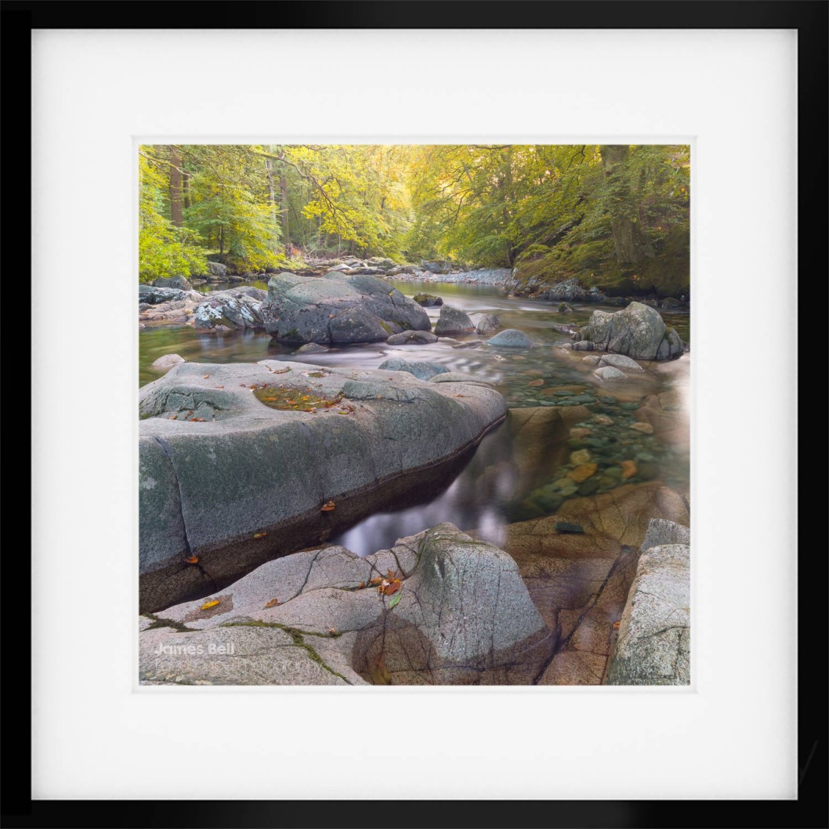 Framed Print of the River Eskdale in the Eskdale Valley Lake District.
