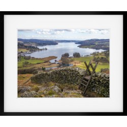 Loughrigg View Framed Print