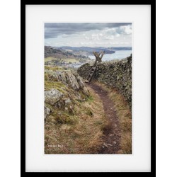 Loughrigg Path Framed Print