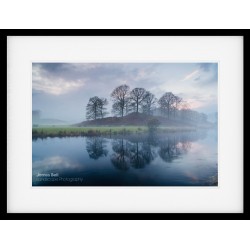 River Brathay Sunset framed print