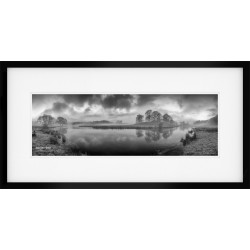 River Brathay Panorama framed print