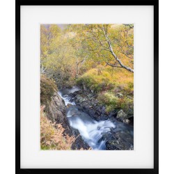 Autumn on Honister Pass framed print