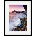 Elgol Beach Rock framed print