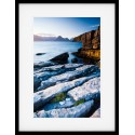 Elgol Boulder framed print
