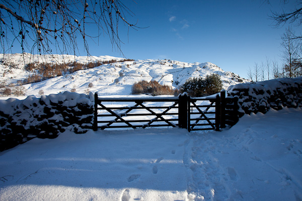 Langdale in Snow
