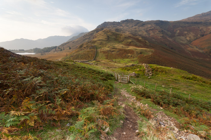 Blea Tarn and Pike o Blisco in the Lake District photos