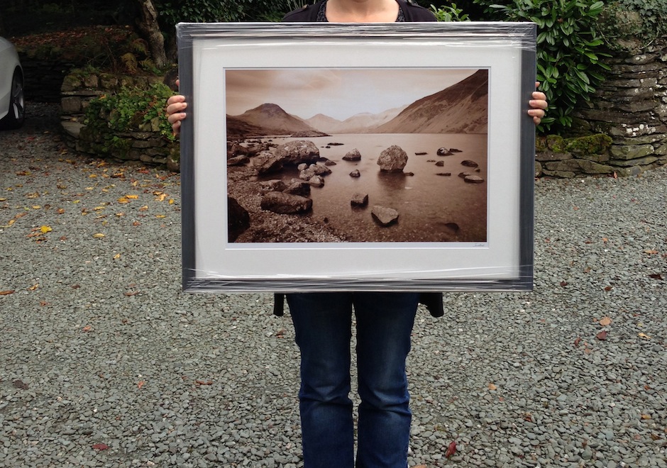 A2 Wastwater Sepia Print A2 Wastwater Sepia Print