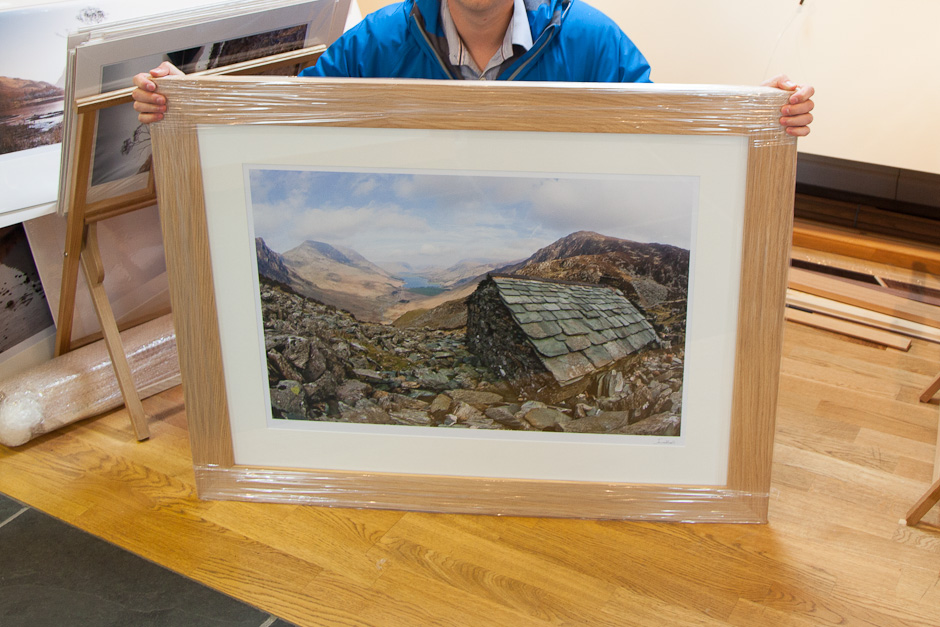 Mine Hut Framed 30 Lake District Framed prints
