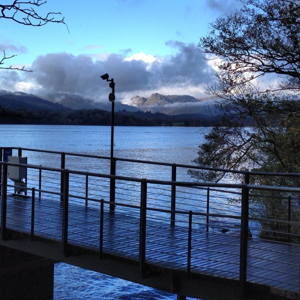 The Brockhole Jetty on Windermere