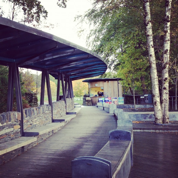 The Brockhole Jetty on Windermere