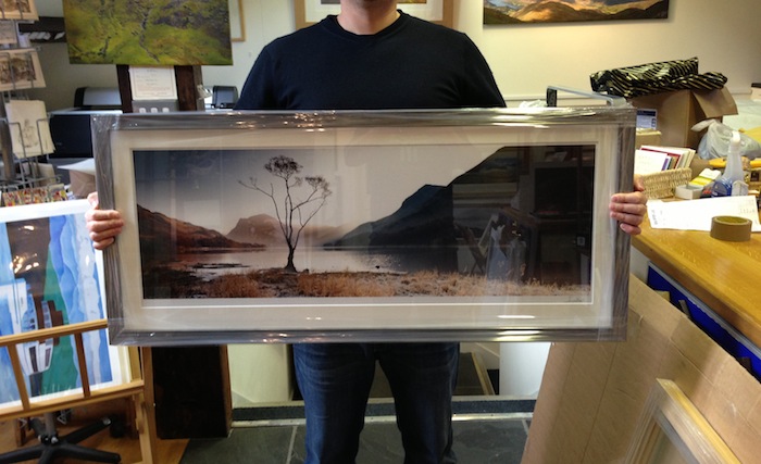 Framed Buttermere photo print