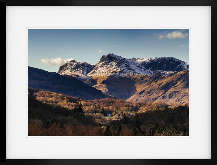 Langdale Pikes Landscape Photography Print for sale