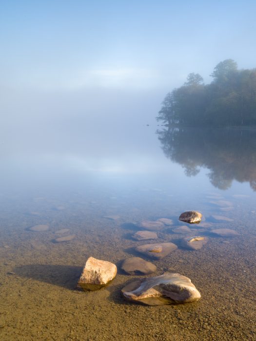 Mist on Grasmere Print