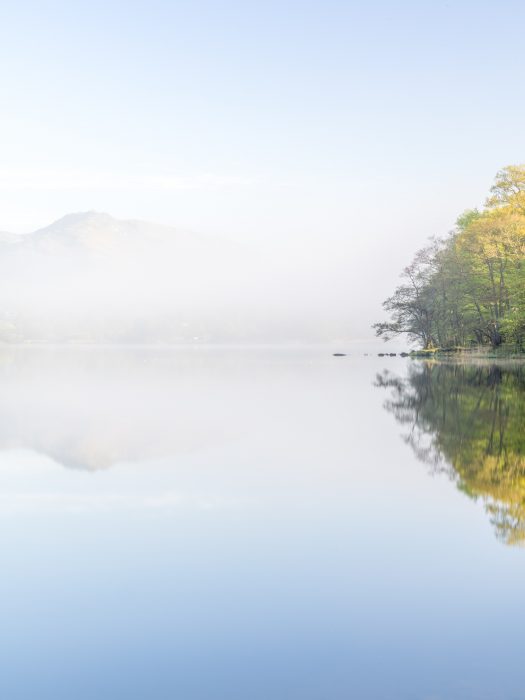 Clearing Mist over Grasmere in the Lake District