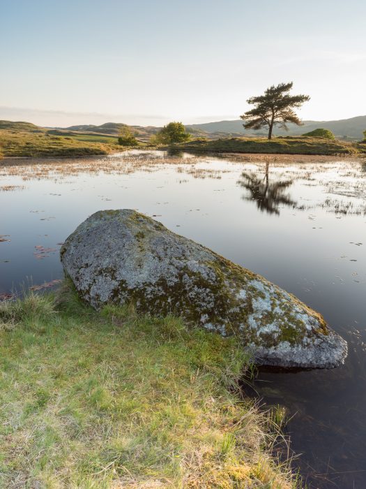 Landscape Photography Print of Kelly Hall Tarn in the Lake District