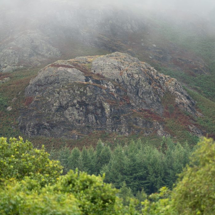 Misty Loughrigg Fell in the Lake District