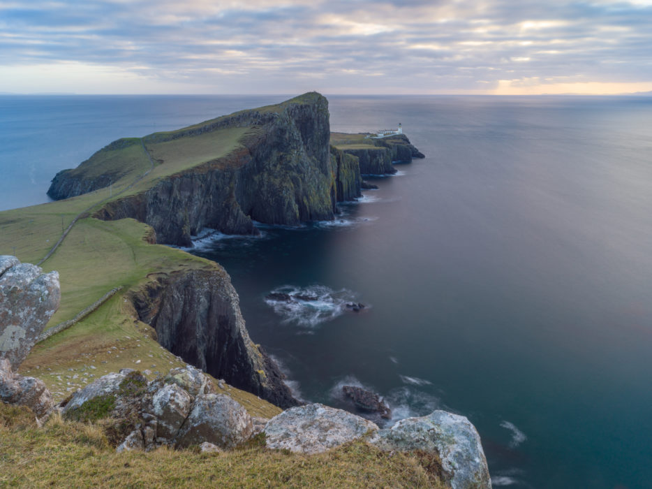 Neist Point Lighthouse on the Isle of Skye Landscape Photograph