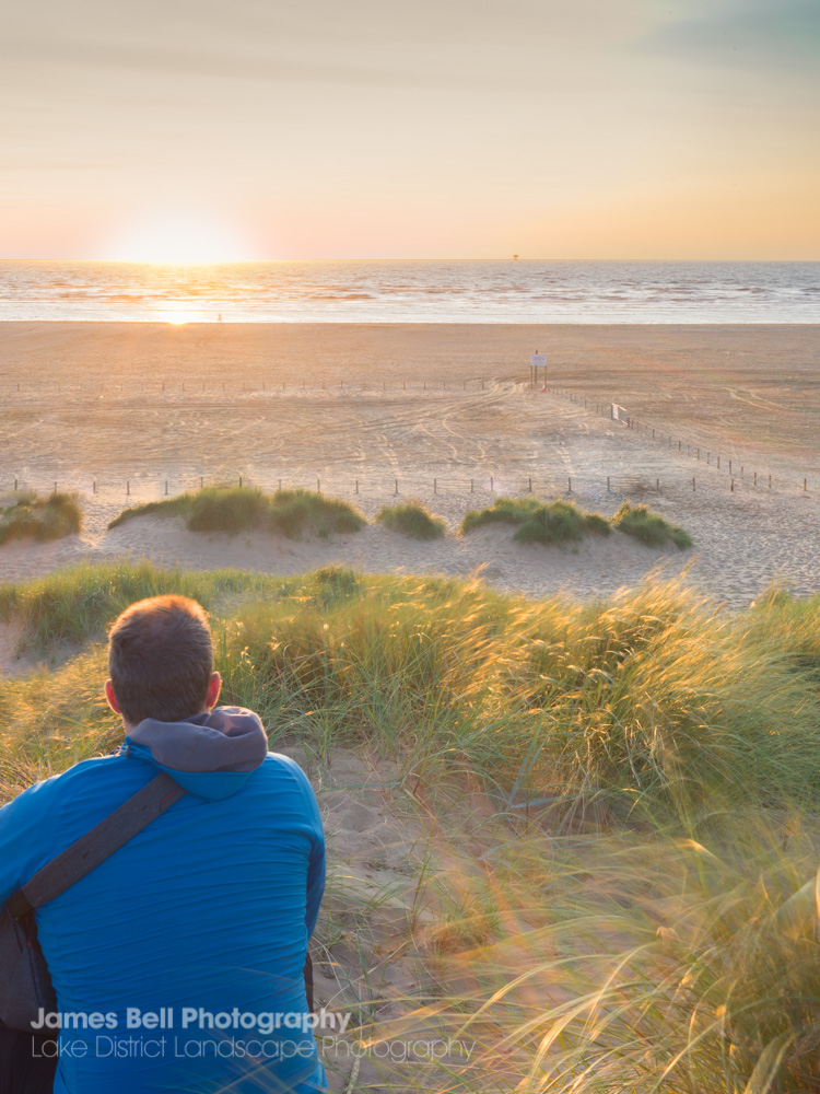 Sunset from Ainsdale Dunes