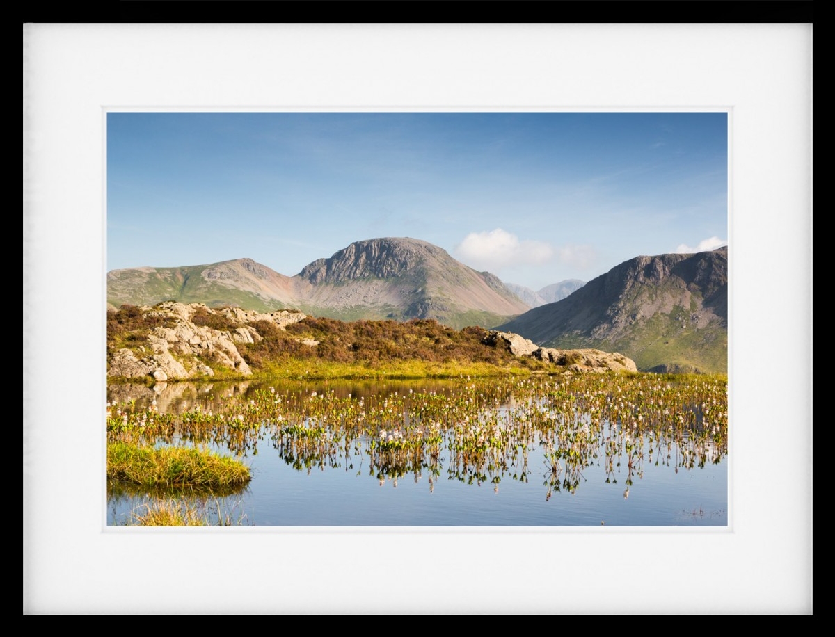 Reflections on Innominate Tarn on Haystacks